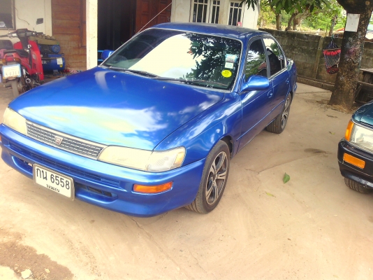 ขายโตโยต้าสามห่วง เกียรออโต้เครื่องหัวฉีดติดแก็ช แมก แอเย็น สีสวย ภาษีไม่ขาด 49000 ขายโตโยต้าสามห่วง เกียรออโต้เครื่องหัวฉีดติดแก็ช แมก แอเย็น สีสวย ภาษีไม่ขาด 49000