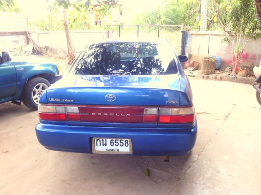 ขายโตโยต้าสามห่วง เกียรออโต้เครื่องหัวฉีดติดแก็ช แมก แอเย็น สีสวย ภาษีไม่ขาด 49000 ขายโตโยต้าสามห่วง เกียรออโต้เครื่องหัวฉีดติดแก็ช แมก แอเย็น สีสวย ภาษีไม่ขาด 49000