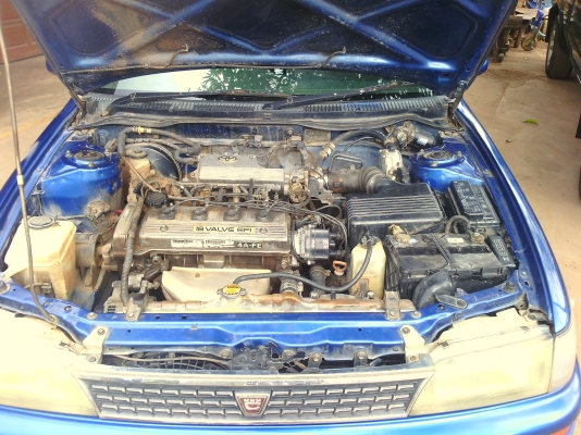 ขายโตโยต้าสามห่วง เกียรออโต้เครื่องหัวฉีดติดแก็ช แมก แอเย็น สีสวย ภาษีไม่ขาด 49000 ขายโตโยต้าสามห่วง เกียรออโต้เครื่องหัวฉีดติดแก็ช แมก แอเย็น สีสวย ภาษีไม่ขาด 49000