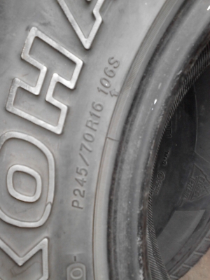 245/70R16 YOKOHAMA GEOLANDAR A/T-S มี 1 เส้น TEL.081-427-3941 245/70R16 YOKOHAMA GEOLANDAR A/T-S มี 1 เส้น TEL.081-427-3941