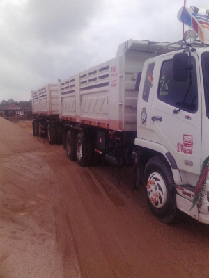 ขาย MISUBISHI 270 กระบะเหล็ก สามมิตร รถปี 56