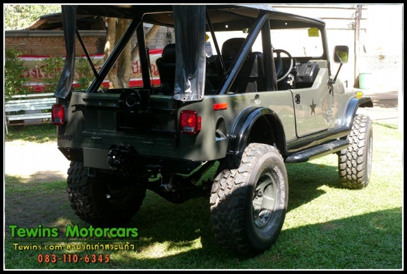 ขายรถ Jeep CJ6 หลังคาผ้าใบ ยกสูง 4x4 ขายรถ Jeep CJ6 หลังคาผ้าใบ ยกสูง 4x4