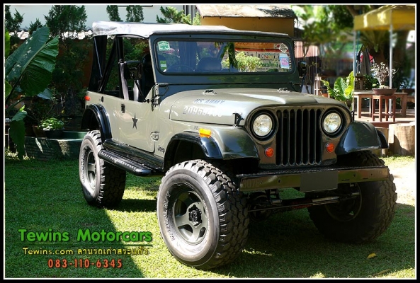 ขายรถ Jeep CJ6 หลังคาผ้าใบ ยกสูง 4x4 ขายรถ Jeep CJ6 หลังคาผ้าใบ ยกสูง 4x4