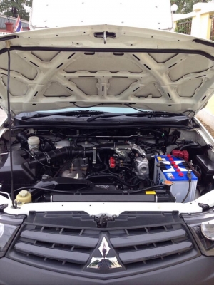 รถบ้านพร้อมใช้ Mitsubishi. Triton. 2.4Gl. เบนซินโรงงาน เติมE20. ได้คัฟ