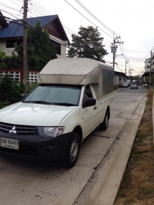 รถบ้านพร้อมใช้ Mitsubishi. Triton. 2.4Gl. เบนซินโรงงาน เติมE20. ได้คัฟ