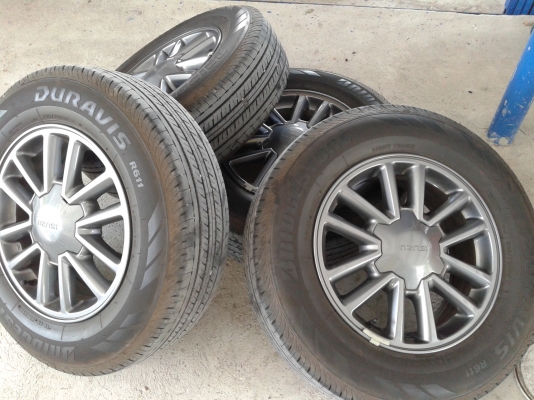 ขายล้อแม็กพร้อมยางอีซูซุออนิว