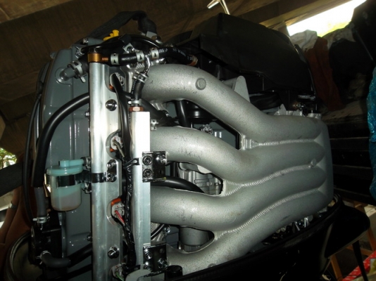 suzuki 115 hp หัวฉีดสี่จังหวะเก่าญี่ปุ่นสวยๆ