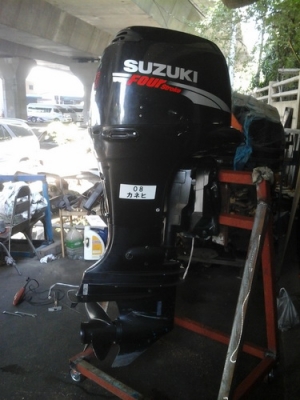 suzuki 115 hp หัวฉีดสี่จังหวะเก่าญี่ปุ่นสวยๆ