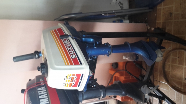 ขาย suzuki 3.5hp เป็นเครื่องสำรองสภาพ 90\%