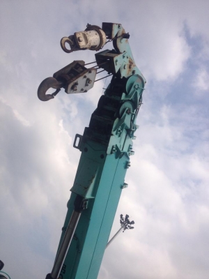 From Japanแท้ๆ รถเครนล้อยาง KOBELCO RK70M-2 แบบขาตรง/ยกได้ 4.9 ตัน ราคาเพียง 1,260,000 บาท เท่านั้น สนใจติดต่อ 0819337688