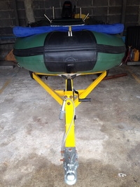 ด่วน!! ขายเรือยางท้องไฟเบอร์สภาพใหม่