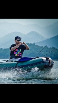 ด่วน!! ขายเรือยางท้องไฟเบอร์สภาพใหม่