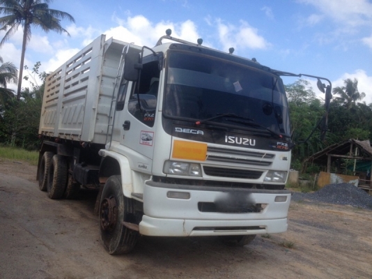 รถอีซูซุ  10  ล้อดั้ม  270  แรงม้า. ปี 50  ( รถวิ่ง 2xx,xxx กว่า กม. )  สนใจติดต่อ  081 - 6079515