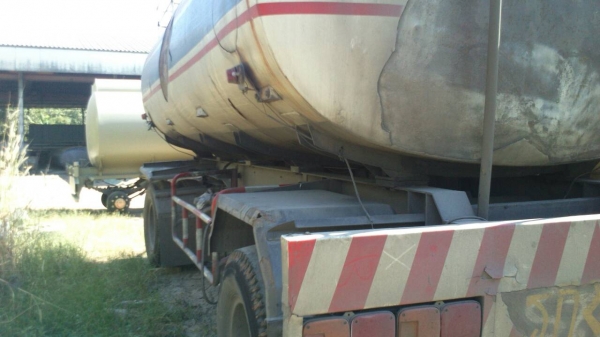 ขาย หางพ่วงพร้อมแทงค์น้ำมันพืช 16,000 ลิตร