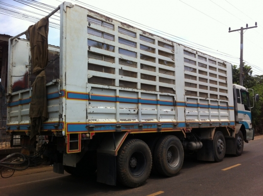 ขายรถพ่วง 24 ล้อ 2 เพลา แม่-ลูก กระบะเหล็กคอกเกษตรดั้ม HINO PROFIA P11C 3 20 จัดไฟแนนซ์ได้ รา คา 1750000 ต่อรอง สนใจโทร