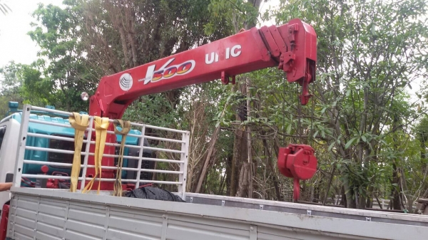 ขายรถ6 ล้อ ISUZU FTR 200แรงม้ายูโร2ติดเครน5ตัน UNIC 500V พร้อมใช้งาน