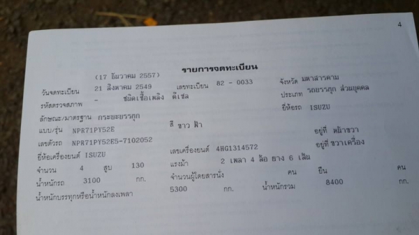 ขาย6ล้ออีซูซุNPR 130เทอร์โบ ปี49 วิ่งน้อย ยาว5เมตร แชชซีสวยเครื่องดี ภายในสวย กระบะสวย แอร์เย็น พ.เพาเวอร์ สภาพร้อมใช้งาน พื้นดี ทะเบียนเต็มภาษีปี58