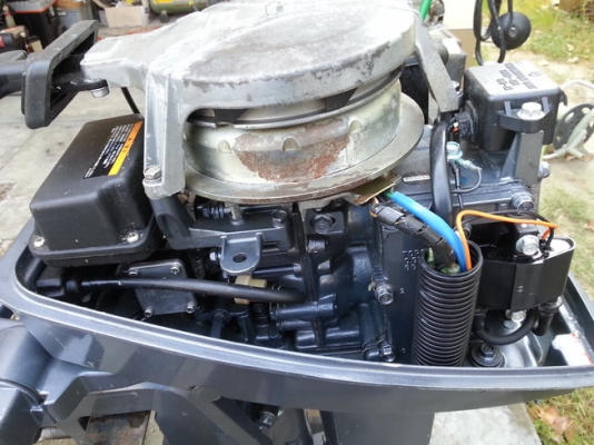 ขายเครื่องเรือ YAMAHA 8 HP , 15 HP หางสั้น