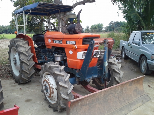 ขาย แทรกเตอร์ KUBOTA M4000 เครื่อง6สูบ เครื่องดี เกียร์ดี
