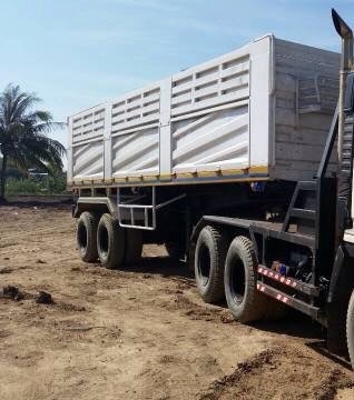 ขายหางเซมิดัมพ์เสรีชัย ยาว 8.50 เมตร 2 เพลา ทะเบียนพร้อม