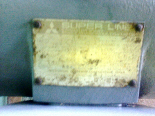 มอเตอร์ 2  แรง  มิสซูไฟบ้าน