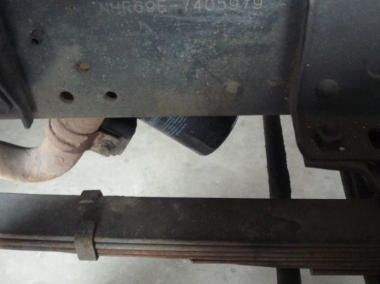 NHR69E แหนบหน้า เพลาลอย100แรง