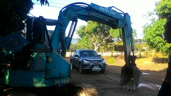 ขาย รถแบคโฮKomatsu 55UU สภาพพร้อมใช้