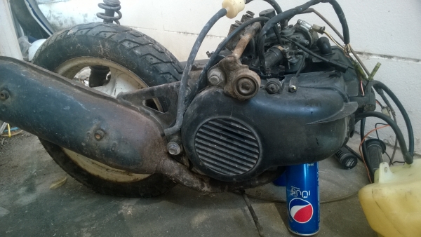 ขายเครื่อง ยามาฮา จ๊อก พร้องยกใส่ * เติมน้ำมันขับได้เลย*