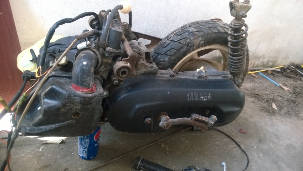 ขายเครื่อง ยามาฮา จ๊อก พร้องยกใส่ * เติมน้ำมันขับได้เลย*