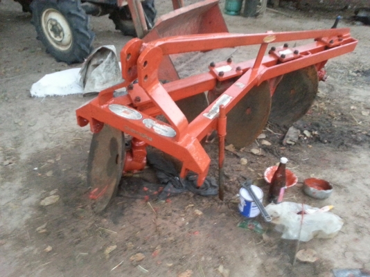 ขายผานบุกเบิกตราช้าง 4&times;22 พร้อมใช้งานครับ