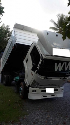 รถบรรทุก 6 ล้อดัมพ์ ยี่ห้อ ISUZU FRR90HM 190  แรงม้า   ปีจดทะเบียน 2555