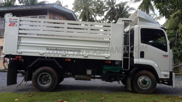 รถบรรทุก 6 ล้อดัมพ์ ยี่ห้อ ISUZU FRR90HM 190  แรงม้า   ปีจดทะเบียน 2555