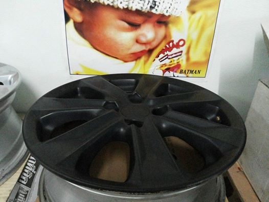 ล้อ Honda jazz hybrid สีดำด้านสวยๆ ล้อ Honda jazz hybrid สีดำด้านสวยๆ