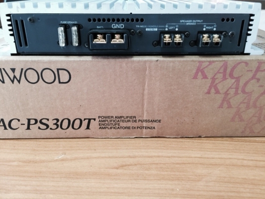 ขายเพาเวอร์แอมป์ KENWOOD รุ่น KAC-PS300T ขายเพาเวอร์แอมป์ KENWOOD รุ่น KAC-PS300T