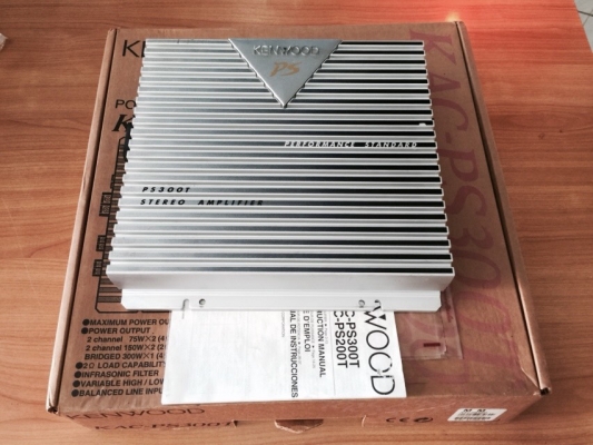 ขายเพาเวอร์แอมป์ KENWOOD รุ่น KAC-PS300T ขายเพาเวอร์แอมป์ KENWOOD รุ่น KAC-PS300T