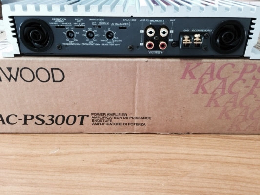 ขายเพาเวอร์แอมป์ KENWOOD รุ่น KAC-PS300T ขายเพาเวอร์แอมป์ KENWOOD รุ่น KAC-PS300T