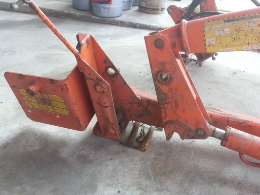 ชุดตักหน้า kubota เก่าญี่ปุ่นเพิ่งออกจากตู้อุปกรณ์ครบ 46000 บาท