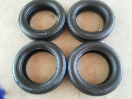 ยางBridgeston Turaza 175-65R15  ยางปลายปี13 สัปดาห์ ที่ 34 ถอดจากป้ายแดงดอกสวย
