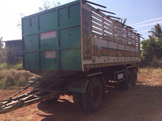 ขายหางพ่วงกระบะดัมพ์มิเนียม อู่ปัญญา 3 เพลา ยาว 7.50 เมตร ปี 55 ยางดี ทะเบียนพร้ม ขายหางพ่วงกระบะดัมพ์มิเนียม อู่ปัญญา 3 เพลา ยาว 7.50 เมตร ปี 55 ยางดี ทะเบียนพร้ม