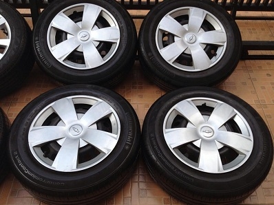 ล้อกะทะ15นิ้ว 4รู100ครับ 4 วง