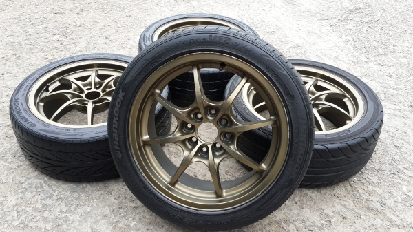 Mugen MF8 ขอบ 16 4รู100/114 พร้อมยาง