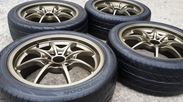 Mugen MF8 ขอบ 16 4รู100/114 พร้อมยาง