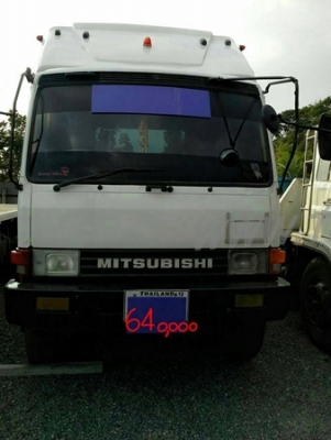 รถบรรทุก 10 ล้อ พื้นเรียบ MITSUBISHI พื้นเรียบ ปีจดทะเบียน 2533