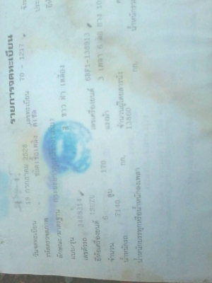 10ล้อท้ายลาด 175 แรงเพลาเดียวISUZU JCMรถใช้งานอยู่ เบรคทิฟฟี่ พ.เพาเวอร์ เครื่องสวย..เล่มพร้อม