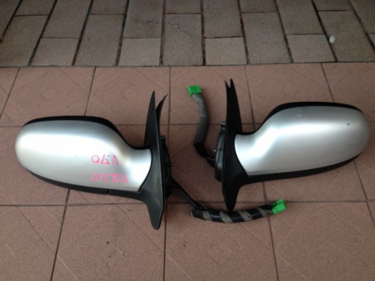 กระจกมองข้าง VOLVO V70 VAN ปี 03 04 เก่าญี่ปุ่นสภาพสวย