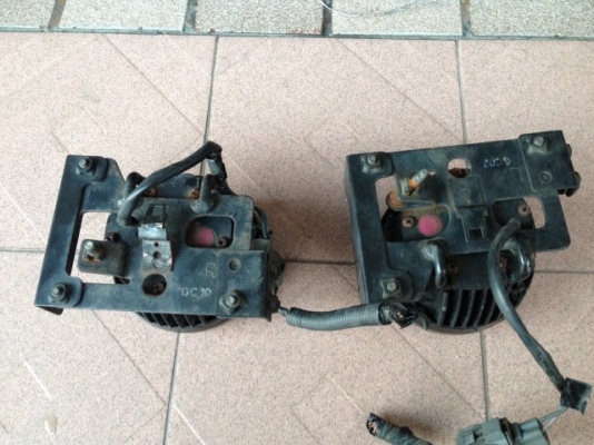 ไฟตัดหมอกเหลือง RAYBRIG เเท้3นิ้วครึ่งเก่าญี่ปุ่นสภาพสวย