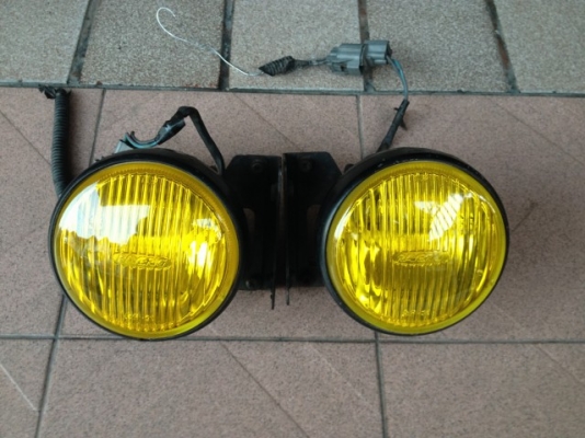 ไฟตัดหมอกเหลือง RAYBRIG เเท้3นิ้วครึ่งเก่าญี่ปุ่นสภาพสวย