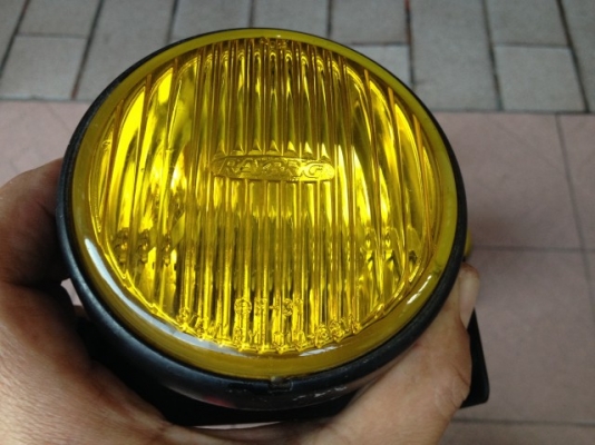 ไฟตัดหมอกเหลือง RAYBRIG เเท้3นิ้วครึ่งเก่าญี่ปุ่นสภาพสวย