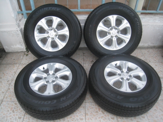 ขายล้อแม็กป้ายแดง np300 navara calibre 16"x7" et45 6 รู114.3 ยาง toyo a25 open country 255/70r16 made in Japan ยางผลิตสัปดาห์ที่ 20 ปี2014 ตุ่มและสีที่หน้ายางมีทุกเส้นครับ ออกจากศูนย์ถอดออกเลยครับ สนใจติดต่อเล็กคลองสามครับ 081-3747940 ขายล้อแม็กป้ายแดง np300 navara calibre 16"x7" et45 6 รู114.3 ยาง toyo a25 open country 255/70r16 made in Japan ยางผลิตสัปดาห์ที่ 20 ปี2014 ตุ่มและสีที่หน้ายางมีทุกเส้นครับ ออกจากศูนย์ถอดออกเลยครับ สนใจติดต่อเล็กคลองสามครับ 081-3747940