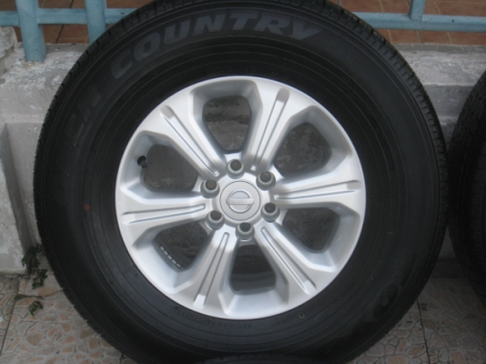 ขายล้อแม็กป้ายแดง np300 navara calibre 16"x7" et45 6 รู114.3 ยาง toyo a25 open country 255/70r16 made in Japan ยางผลิตสัปดาห์ที่ 20 ปี2014 ตุ่มและสีที่หน้ายางมีทุกเส้นครับ ออกจากศูนย์ถอดออกเลยครับ สนใจติดต่อเล็กคลองสามครับ 081-3747940 ขายล้อแม็กป้ายแดง np300 navara calibre 16"x7" et45 6 รู114.3 ยาง toyo a25 open country 255/70r16 made in Japan ยางผลิตสัปดาห์ที่ 20 ปี2014 ตุ่มและสีที่หน้ายางมีทุกเส้นครับ ออกจากศูนย์ถอดออกเลยครับ สนใจติดต่อเล็กคลองสามครับ 081-3747940